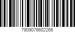 Código de barras (EAN, GTIN, SKU, ISBN): '7909078602266'