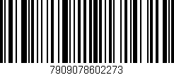 Código de barras (EAN, GTIN, SKU, ISBN): '7909078602273'