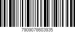 Código de barras (EAN, GTIN, SKU, ISBN): '7909078603935'