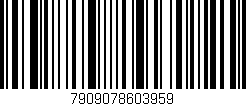 Código de barras (EAN, GTIN, SKU, ISBN): '7909078603959'