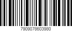 Código de barras (EAN, GTIN, SKU, ISBN): '7909078603980'