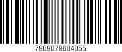 Código de barras (EAN, GTIN, SKU, ISBN): '7909078604055'