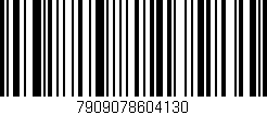 Código de barras (EAN, GTIN, SKU, ISBN): '7909078604130'