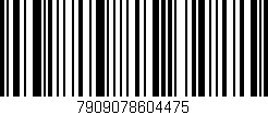 Código de barras (EAN, GTIN, SKU, ISBN): '7909078604475'