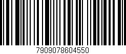 Código de barras (EAN, GTIN, SKU, ISBN): '7909078604550'