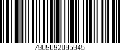 Código de barras (EAN, GTIN, SKU, ISBN): '7909092095945'