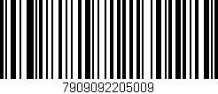 Código de barras (EAN, GTIN, SKU, ISBN): '7909092205009'