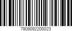 Código de barras (EAN, GTIN, SKU, ISBN): '7909092205023'