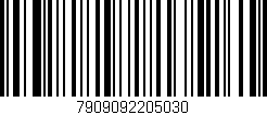Código de barras (EAN, GTIN, SKU, ISBN): '7909092205030'