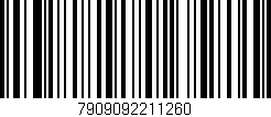 Código de barras (EAN, GTIN, SKU, ISBN): '7909092211260'
