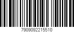 Código de barras (EAN, GTIN, SKU, ISBN): '7909092215510'