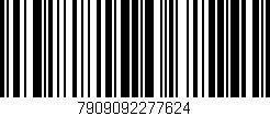 Código de barras (EAN, GTIN, SKU, ISBN): '7909092277624'