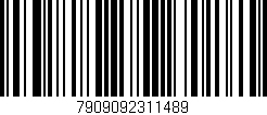 Código de barras (EAN, GTIN, SKU, ISBN): '7909092311489'