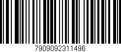 Código de barras (EAN, GTIN, SKU, ISBN): '7909092311496'