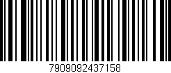 Código de barras (EAN, GTIN, SKU, ISBN): '7909092437158'