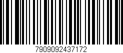 Código de barras (EAN, GTIN, SKU, ISBN): '7909092437172'