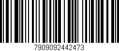 Código de barras (EAN, GTIN, SKU, ISBN): '7909092442473'
