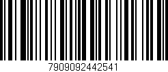 Código de barras (EAN, GTIN, SKU, ISBN): '7909092442541'