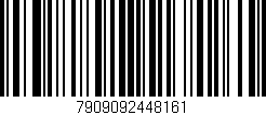 Código de barras (EAN, GTIN, SKU, ISBN): '7909092448161'