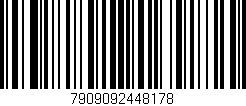 Código de barras (EAN, GTIN, SKU, ISBN): '7909092448178'