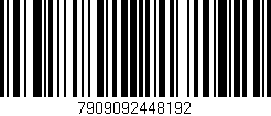 Código de barras (EAN, GTIN, SKU, ISBN): '7909092448192'