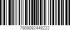 Código de barras (EAN, GTIN, SKU, ISBN): '7909092448222'