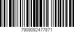 Código de barras (EAN, GTIN, SKU, ISBN): '7909092477871'