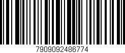 Código de barras (EAN, GTIN, SKU, ISBN): '7909092486774'