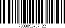 Código de barras (EAN, GTIN, SKU, ISBN): '7909092487122'