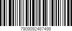 Código de barras (EAN, GTIN, SKU, ISBN): '7909092487498'