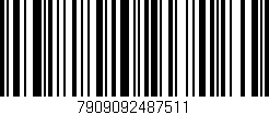 Código de barras (EAN, GTIN, SKU, ISBN): '7909092487511'