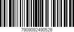 Código de barras (EAN, GTIN, SKU, ISBN): '7909092490528'