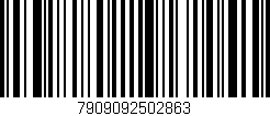 Código de barras (EAN, GTIN, SKU, ISBN): '7909092502863'