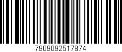 Código de barras (EAN, GTIN, SKU, ISBN): '7909092517874'