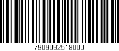 Código de barras (EAN, GTIN, SKU, ISBN): '7909092518000'