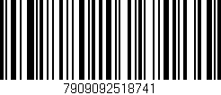 Código de barras (EAN, GTIN, SKU, ISBN): '7909092518741'