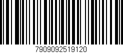 Código de barras (EAN, GTIN, SKU, ISBN): '7909092519120'