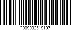 Código de barras (EAN, GTIN, SKU, ISBN): '7909092519137'