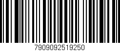 Código de barras (EAN, GTIN, SKU, ISBN): '7909092519250'