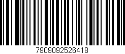 Código de barras (EAN, GTIN, SKU, ISBN): '7909092526418'