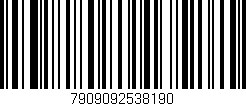 Código de barras (EAN, GTIN, SKU, ISBN): '7909092538190'