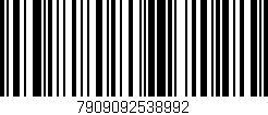 Código de barras (EAN, GTIN, SKU, ISBN): '7909092538992'