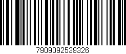 Código de barras (EAN, GTIN, SKU, ISBN): '7909092539326'
