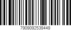 Código de barras (EAN, GTIN, SKU, ISBN): '7909092539449'