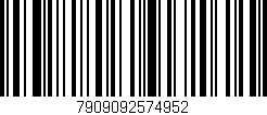 Código de barras (EAN, GTIN, SKU, ISBN): '7909092574952'