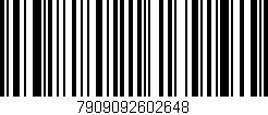 Código de barras (EAN, GTIN, SKU, ISBN): '7909092602648'