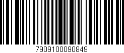 Código de barras (EAN, GTIN, SKU, ISBN): '7909100090849'