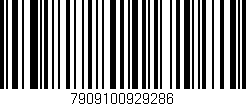 Código de barras (EAN, GTIN, SKU, ISBN): '7909100929286'