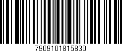 Código de barras (EAN, GTIN, SKU, ISBN): '7909101815830'