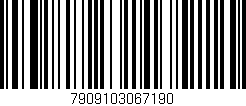 Código de barras (EAN, GTIN, SKU, ISBN): '7909103067190'